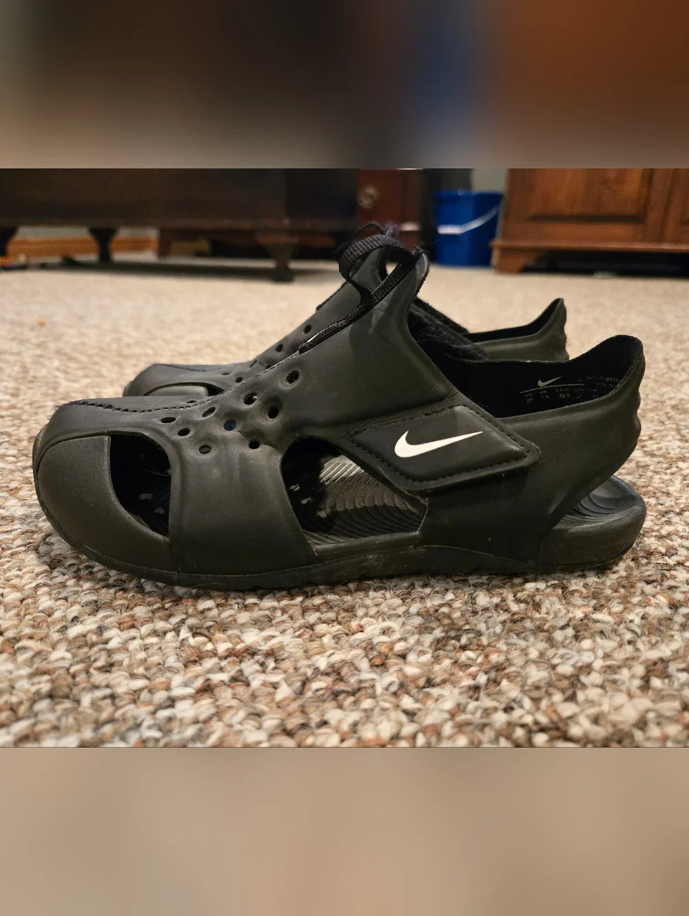 Kids Nike Sunray Sandals - Picture 2 of 4